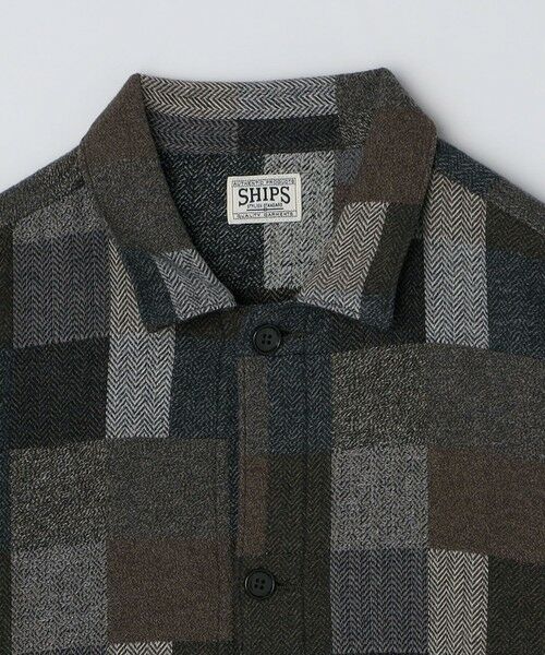 SHIPS / シップス シャツ・ブラウス | SHIPS: AUTHENTIC コットン ツイード カバー シャツ | 詳細13