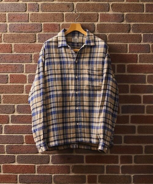 SHIPS / シップス シャツ・ブラウス | SHIPS: AUTHENTIC ウィークエンド チェック ネル シャツ(ナチュラル)