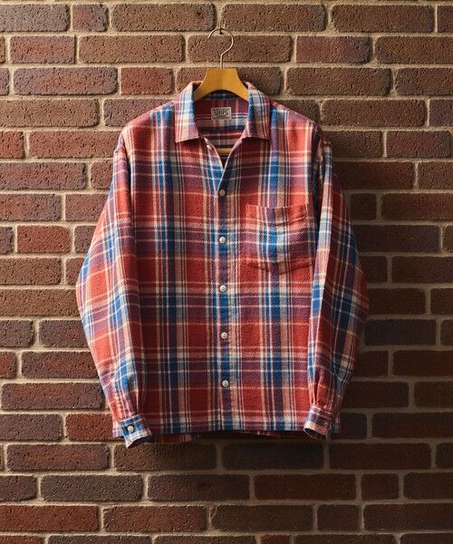 SHIPS / シップス シャツ・ブラウス | SHIPS: AUTHENTIC ウィークエンド チェック ネル シャツ(レッド)