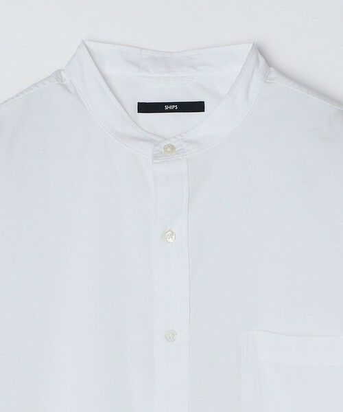 SHIPS / シップス シャツ・ブラウス | SHIPS: 140S ブロード バンドカラー シャツ | 詳細3