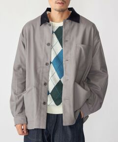 SHIPS / シップス シャツ・ブラウス | SHIPS:〈手洗い可能〉ライト ネル カバーオール シャツ