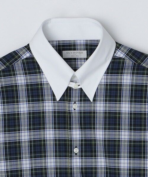 SHIPS / シップス シャツ・ブラウス | GUY ROVER: コットン タータンチェック タブカラー クレリック シャツ | 詳細2