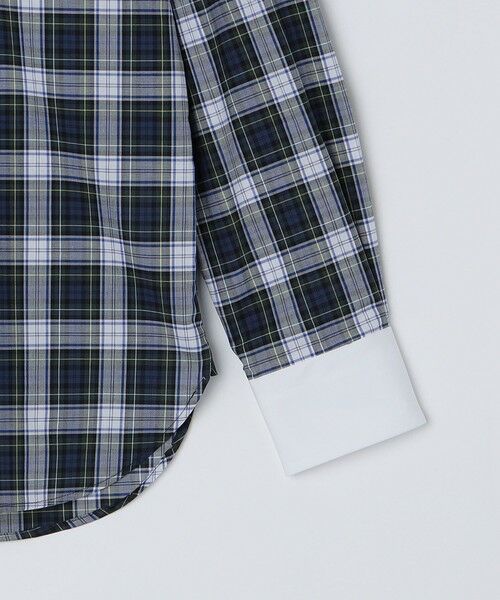 SHIPS / シップス シャツ・ブラウス | GUY ROVER: コットン タータンチェック タブカラー クレリック シャツ | 詳細3