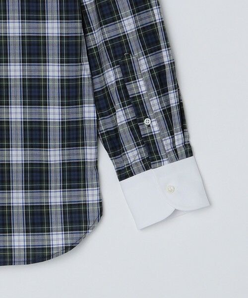 SHIPS / シップス シャツ・ブラウス | GUY ROVER: コットン タータンチェック タブカラー クレリック シャツ | 詳細4