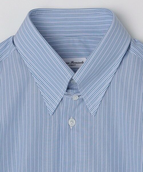 SHIPS / シップス シャツ・ブラウス | 【SHIPS別注】Errico Formicola: オルタネート Wストライプ タブカラー シャツ | 詳細3