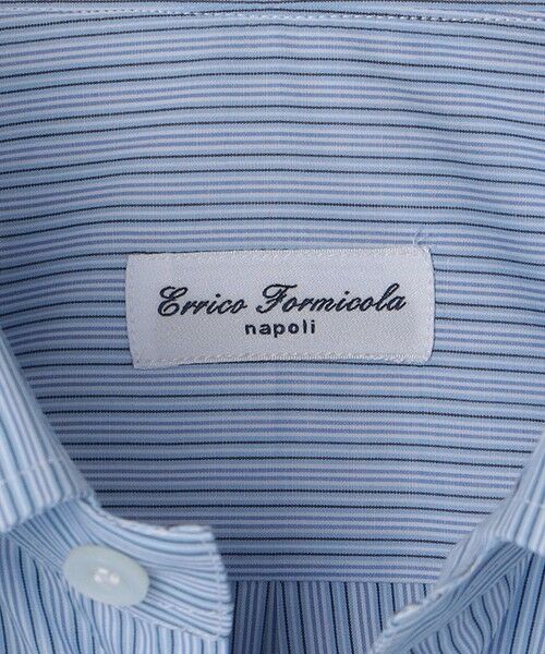 SHIPS / シップス シャツ・ブラウス | 【SHIPS別注】Errico Formicola: オルタネート Wストライプ タブカラー シャツ | 詳細6