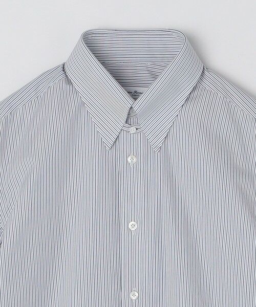 SHIPS / シップス シャツ・ブラウス | 【SHIPS別注】Errico Formicola: オルタネート ストライプ タブカラー シャツ | 詳細1