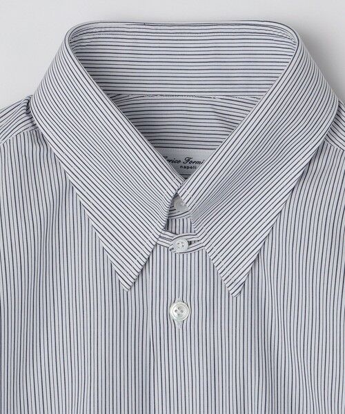 SHIPS / シップス シャツ・ブラウス | 【SHIPS別注】Errico Formicola: オルタネート ストライプ タブカラー シャツ | 詳細5