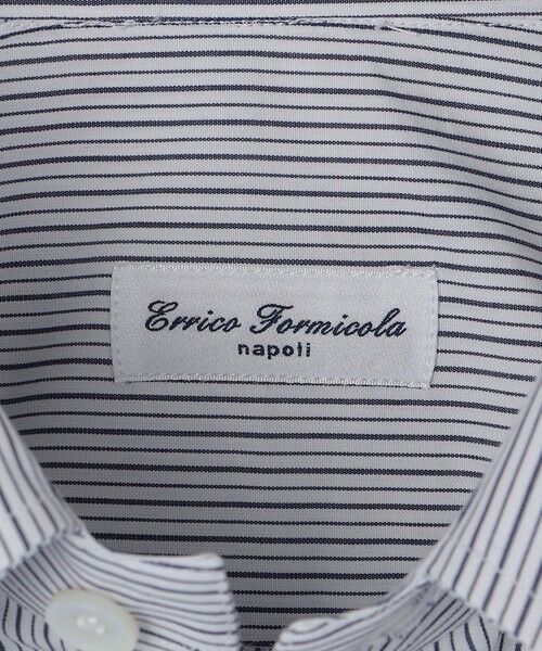 SHIPS / シップス シャツ・ブラウス | 【SHIPS別注】Errico Formicola: オルタネート ストライプ タブカラー シャツ | 詳細6