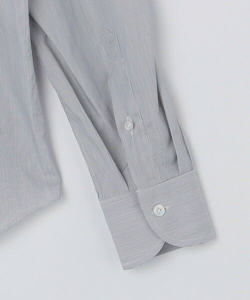SHIPS / シップス シャツ・ブラウス | 【SHIPS別注】Errico Formicola: ヘアライン ストライプ タブカラー シャツ | 詳細3