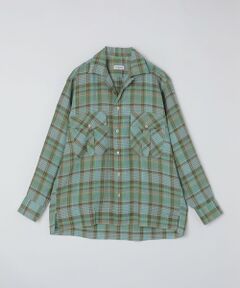 SHIPS / シップス シャツ・ブラウス | 【SHIPS別注】Errico Formicola: マドラス チェック オープンカラー シャツ