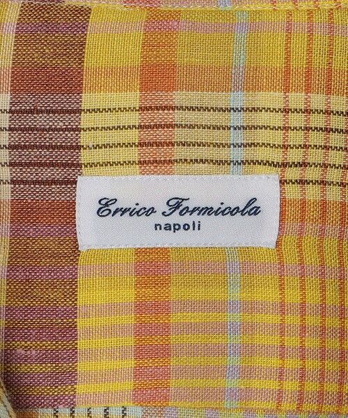 SHIPS / シップス シャツ・ブラウス | 【SHIPS別注】Errico Formicola: マドラス チェック オープンカラー シャツ | 詳細6