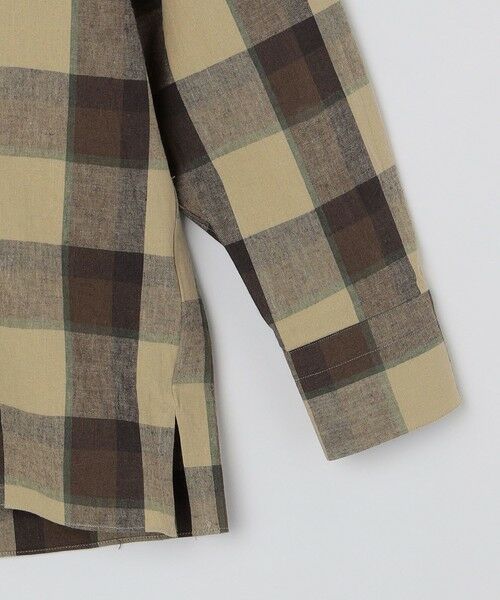 SHIPS / シップス シャツ・ブラウス | 【SHIPS別注】Errico Formicola: ブラウン マドラス オープンカラー シャツ | 詳細3