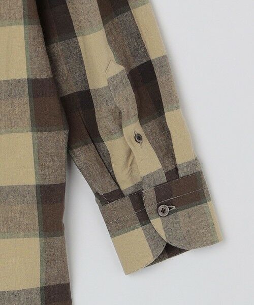 SHIPS / シップス シャツ・ブラウス | 【SHIPS別注】Errico Formicola: ブラウン マドラス オープンカラー シャツ | 詳細4