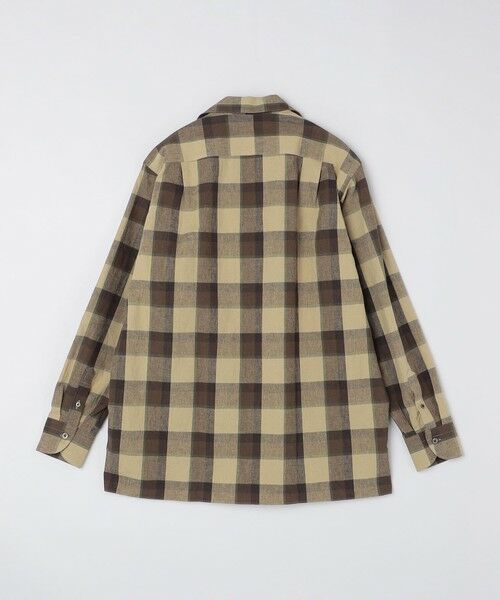 SHIPS / シップス シャツ・ブラウス | 【SHIPS別注】Errico Formicola: ブラウン マドラス オープンカラー シャツ | 詳細5