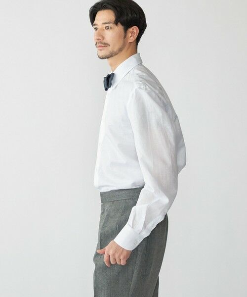 SHIPS / シップス シャツ・ブラウス | 【SHIPS別注】Errico Formicola: ラウンドカラー コットン リネン シャツ | 詳細1