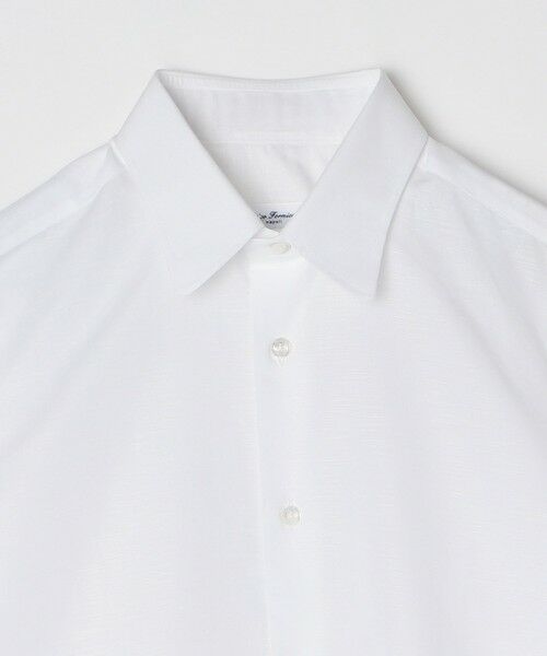 SHIPS / シップス シャツ・ブラウス | 【SHIPS別注】Errico Formicola: ラウンドカラー コットン リネン シャツ | 詳細12