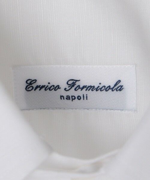 SHIPS / シップス シャツ・ブラウス | 【SHIPS別注】Errico Formicola: ラウンドカラー コットン リネン シャツ | 詳細15