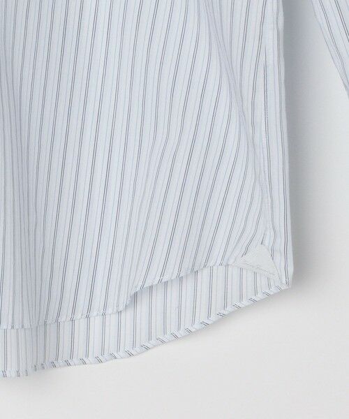 SHIPS / シップス シャツ・ブラウス | 【SHIPS別注】Errico Formicola: ストライプ ラウンドカラー クレリック シャツ | 詳細15