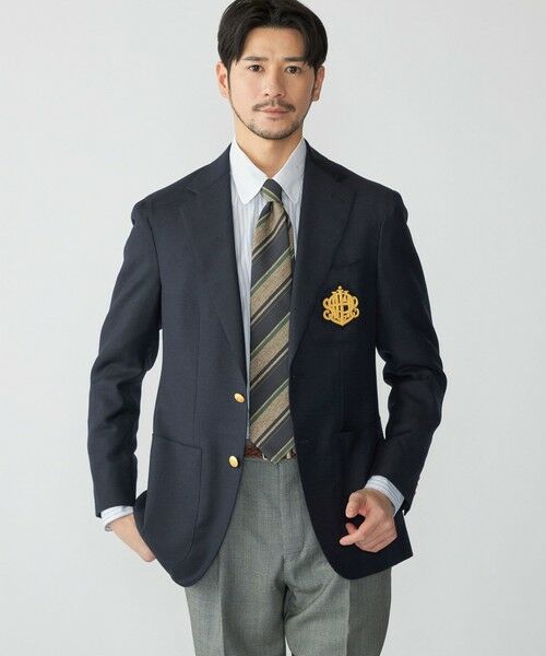 SHIPS / シップス シャツ・ブラウス | 【SHIPS別注】Errico Formicola: ストライプ ラウンドカラー クレリック シャツ | 詳細4