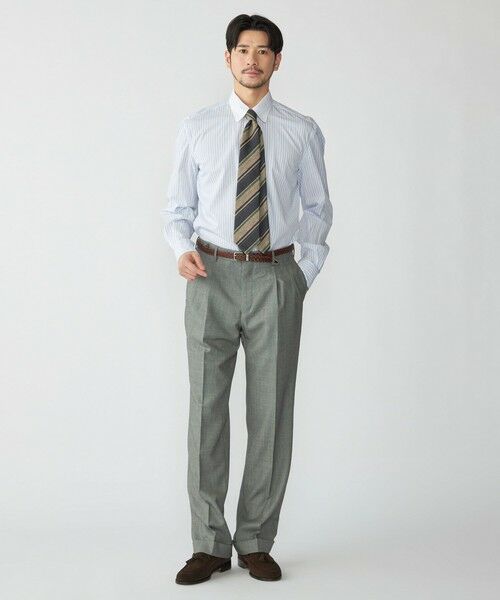 SHIPS / シップス シャツ・ブラウス | 【SHIPS別注】Errico Formicola: ストライプ ラウンドカラー クレリック シャツ | 詳細5