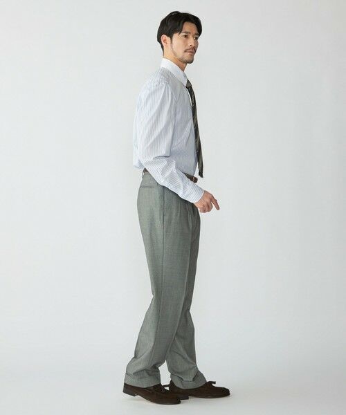 SHIPS / シップス シャツ・ブラウス | 【SHIPS別注】Errico Formicola: ストライプ ラウンドカラー クレリック シャツ | 詳細9