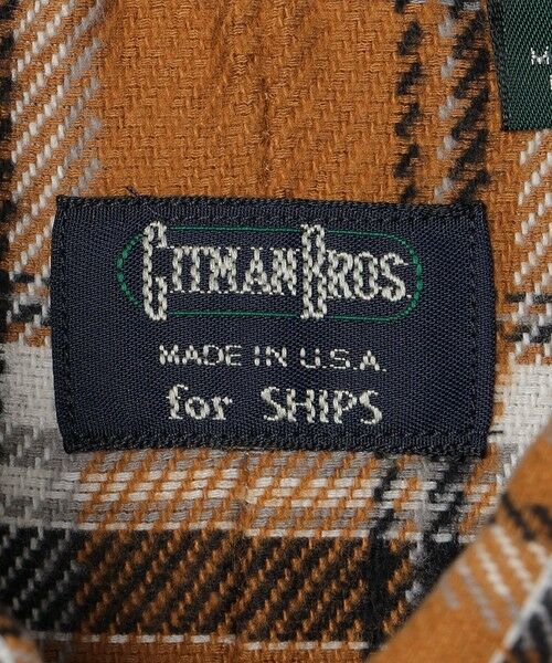 SHIPS / シップス シャツ・ブラウス | GITMAN BROS.: トリプルヤーン チェック ボタンダウン ネルシャツ | 詳細7