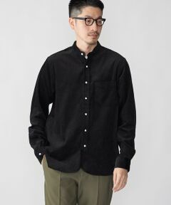 SHIPS / シップス シャツ・ブラウス | 【SHIPS別注】IKE BEHAR: ワイドコーデュロイ バンドカラーシャツ