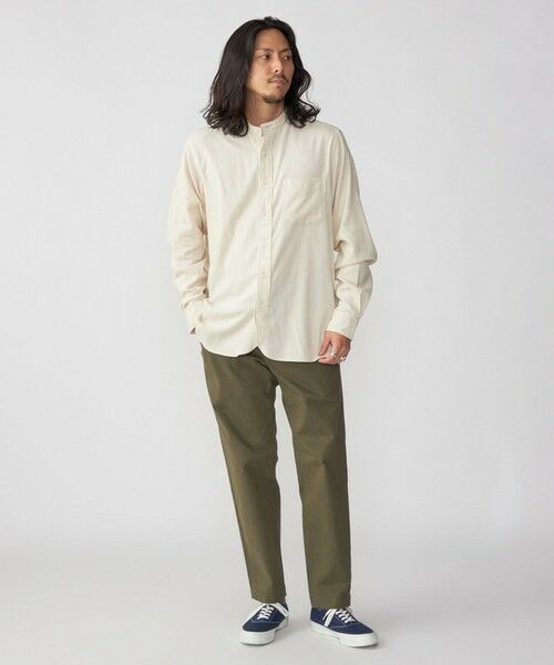 SHIPS / シップス シャツ・ブラウス | 【SHIPS別注】IKE BEHAR: ワイドコーデュロイ バンドカラーシャツ | 詳細2