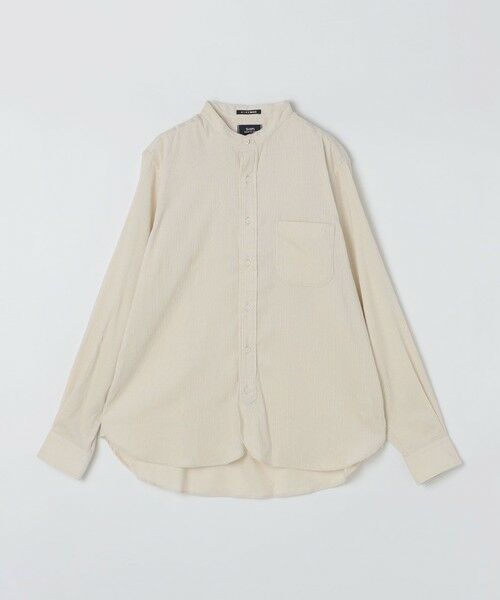 SHIPS / シップス シャツ・ブラウス | 【SHIPS別注】IKE BEHAR: ワイドコーデュロイ バンドカラーシャツ | 詳細3