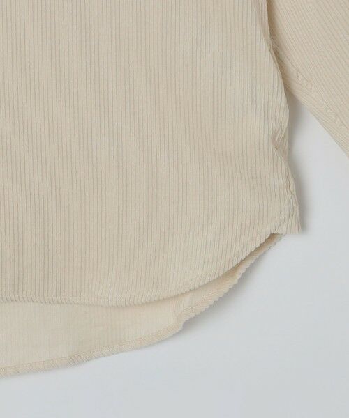 SHIPS / シップス シャツ・ブラウス | 【SHIPS別注】IKE BEHAR: ワイドコーデュロイ バンドカラーシャツ | 詳細7