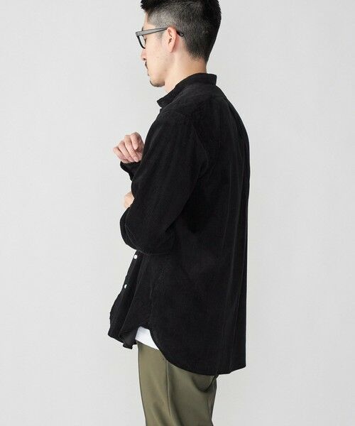 SHIPS / シップス シャツ・ブラウス | 【SHIPS別注】IKE BEHAR: ワイドコーデュロイ バンドカラーシャツ | 詳細11