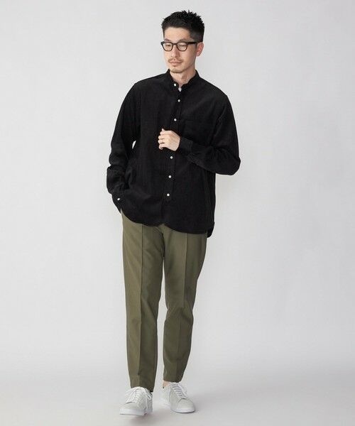 SHIPS / シップス シャツ・ブラウス | 【SHIPS別注】IKE BEHAR: ワイドコーデュロイ バンドカラーシャツ | 詳細14