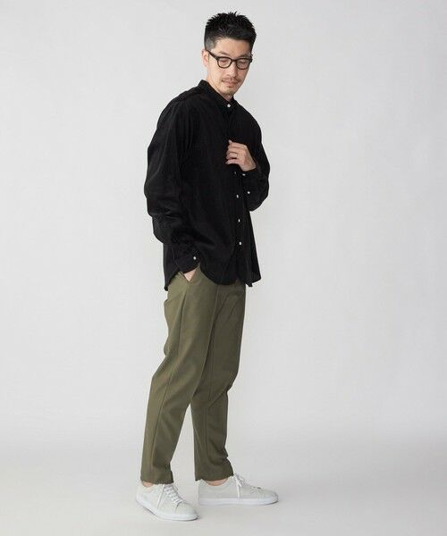 SHIPS / シップス シャツ・ブラウス | 【SHIPS別注】IKE BEHAR: ワイドコーデュロイ バンドカラーシャツ | 詳細17