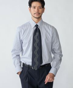 SHIPS / シップス シャツ・ブラウス | GUY ROVER: オルタネート ストライプ ワイドカラー シャツ