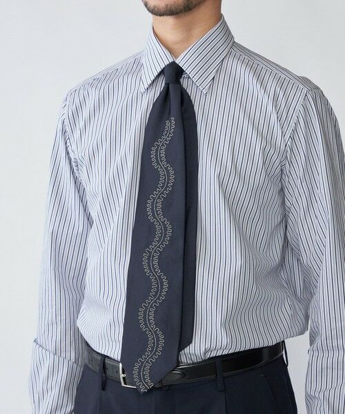 SHIPS / シップス シャツ・ブラウス | GUY ROVER: オルタネート ストライプ ワイドカラー シャツ | 詳細1