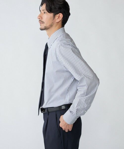 SHIPS / シップス シャツ・ブラウス | GUY ROVER: オルタネート ストライプ ワイドカラー シャツ | 詳細6