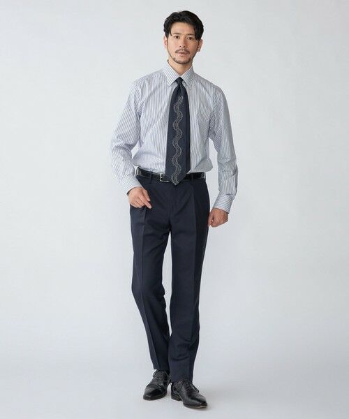 SHIPS / シップス シャツ・ブラウス | GUY ROVER: オルタネート ストライプ ワイドカラー シャツ | 詳細7