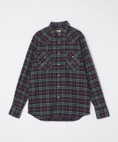 SHIPS / シップス シャツ・ブラウス | GUY ROVER: コットンフランネル チェック ウェスタン シャツ