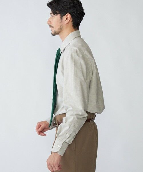 SHIPS / シップス シャツ・ブラウス | 【SHIPS別注】Errico Formicola: ブラッシュドコットン レギュラーカラー シャツ | 詳細2