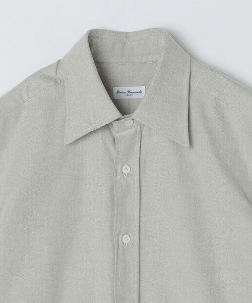 SHIPS / シップス シャツ・ブラウス | 【SHIPS別注】Errico Formicola: ブラッシュドコットン レギュラーカラー シャツ | 詳細16