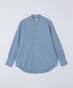 SHIPS / シップス シャツ・ブラウス | Errico Formicola: コットンツイル バンドカラー オーバーシャツ