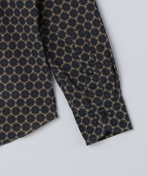 SHIPS / シップス シャツ・ブラウス | Errico Formicola:メダリオンプリント コーデュロイ バンドカラー プルオーバーシャツ | 詳細4