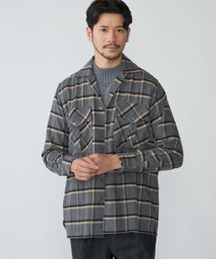 SHIPS / シップス シャツ・ブラウス | 【SHIPS別注】Errico Formicola: ウィンドウペーンチェック オーバーシャツ