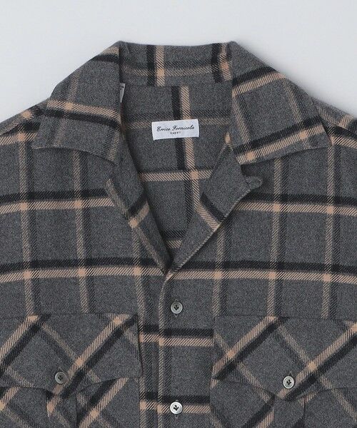 SHIPS / シップス シャツ・ブラウス | 【SHIPS別注】Errico Formicola: ウィンドウペーンチェック オーバーシャツ | 詳細12