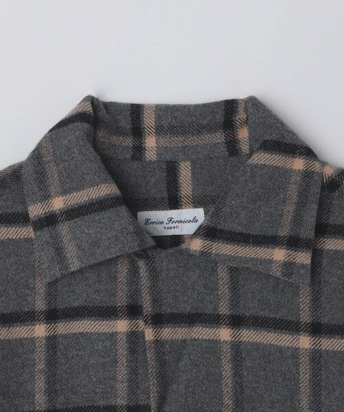 SHIPS / シップス シャツ・ブラウス | 【SHIPS別注】Errico Formicola: ウィンドウペーンチェック オーバーシャツ | 詳細15