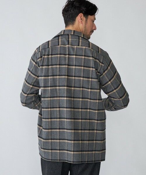 SHIPS / シップス シャツ・ブラウス | 【SHIPS別注】Errico Formicola: ウィンドウペーンチェック オーバーシャツ | 詳細3