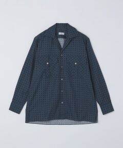 SHIPS / シップス シャツ・ブラウス | 【SHIPS別注】Errico Formicola: コットン プリント オープンカラー シャツ