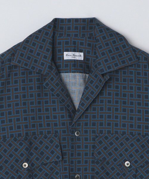 SHIPS / シップス シャツ・ブラウス | 【SHIPS別注】Errico Formicola: コットン プリント オープンカラー シャツ | 詳細3