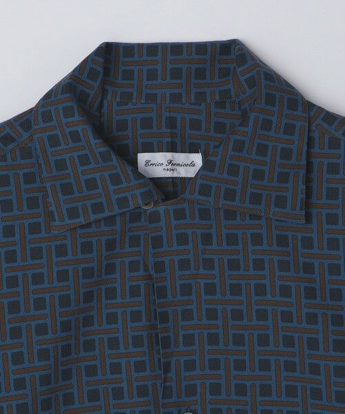 SHIPS / シップス シャツ・ブラウス | 【SHIPS別注】Errico Formicola: コットン プリント オープンカラー シャツ | 詳細4